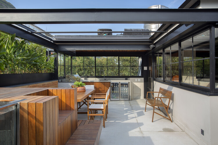 Casa DGB / FOSSATI Arquitetura - Fotografia de Exterior, Vidro, Cadeira, Balcão, Pátio