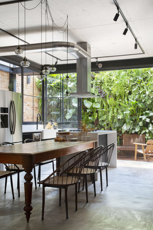 Casa DGB / FOSSATI Arquitetura - Fotografia de Interiores, Madeira, Mesa, Iluminação, Cadeira, Vidro