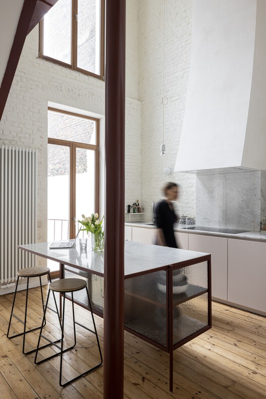 Georges House / hé! architectuur - Interior Photography, Kitchen, Wood, Chair, Glass