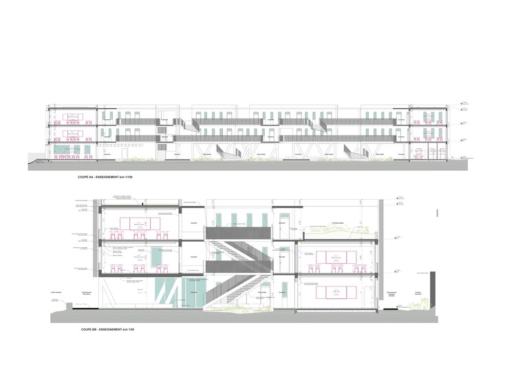 Colégio Lycée Descartes / CoCo architecture + Arpio Architects - Imagem 26 de 27