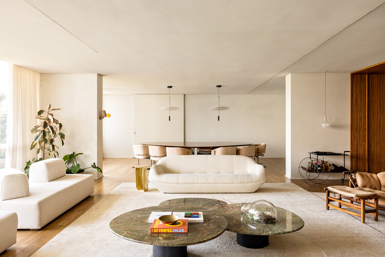 Apartamento GLM / Terra Arquitetura - Fotografia de Interiores, Sala de Estar, Sofá, Cadeira