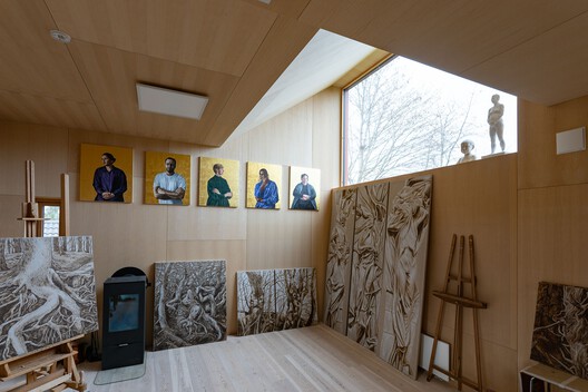 The Red House / MORFEUS arkitekter - Interior Photography, Wood