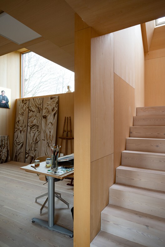 The Red House / MORFEUS arkitekter - Interior Photography, Stairs, Wood