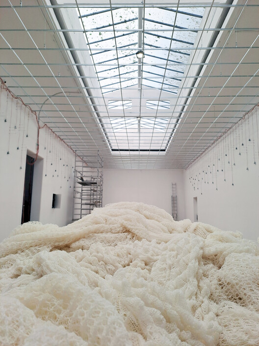 Serbia’s Wool Installation Explores Circular Design at Venice Architecture Biennale 2025 - Image 8 of 69