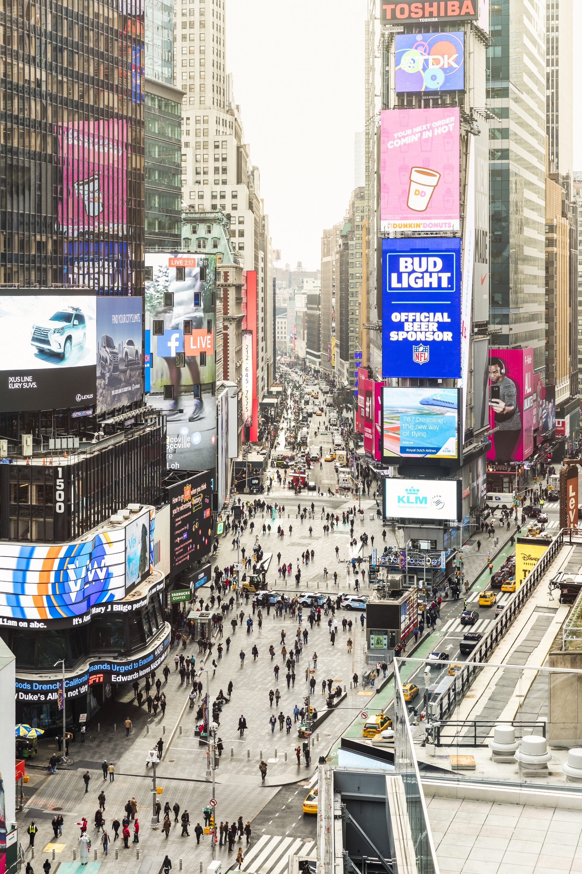 Gensler planeja converter torre de escritórios na Times Square em residencial em Nova York