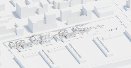 MAST Reveals Floating Neighborhood Design for Rotterdam’s Disused Spoorweghaven Dock - Image 11 of 15