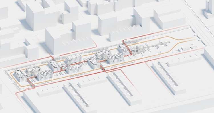 MAST Reveals Floating Neighborhood Design for Rotterdam’s Disused Spoorweghaven Dock - Image 12 of 15