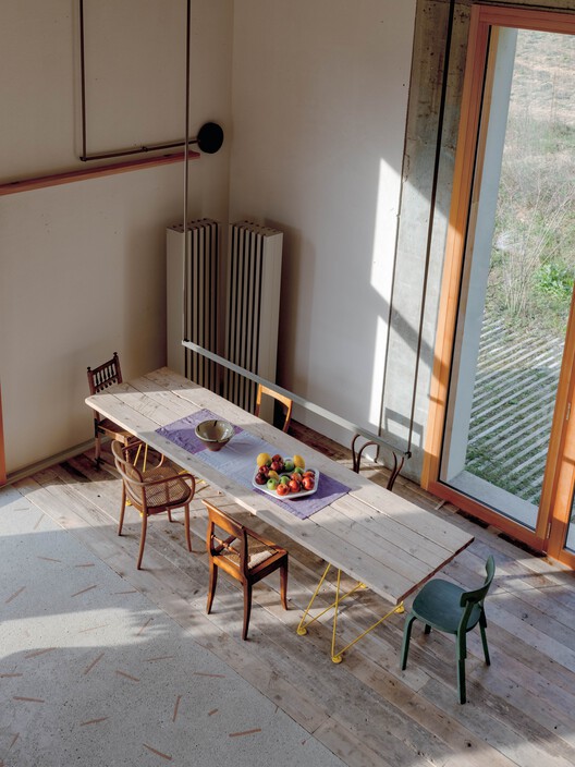 Casa Texturizada / Bongiana Architetture - Fotografia de Interiores, Madeira, Cadeira