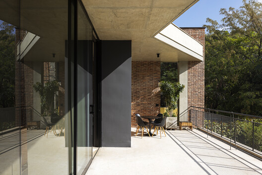Casa AC / Arquitetos Associados - Fotografia de Interiores, Tijolo, Concreto