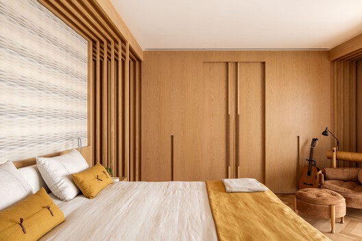 Apartamento Heritage / André Luque Apartamento Heritage / André Luque - Fotografia de Interiores, Dormitório, Madeira, Cama, Iluminação