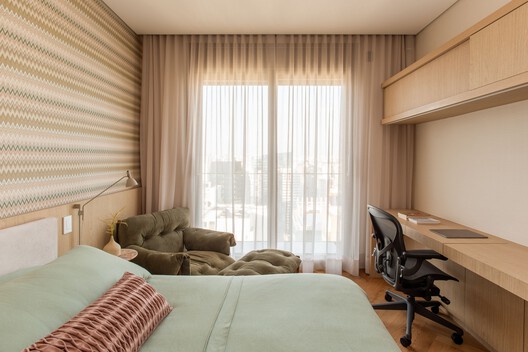 Apartamento Heritage / André Luque Apartamento Heritage / André Luque - Fotografia de Interiores, Dormitório, Madeira, Cama, Iluminação