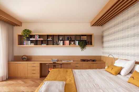 Apartamento Heritage / André Luque Apartamento Heritage / André Luque - Fotografia de Interiores, Cama, Dormitório, Madeira, Iluminação