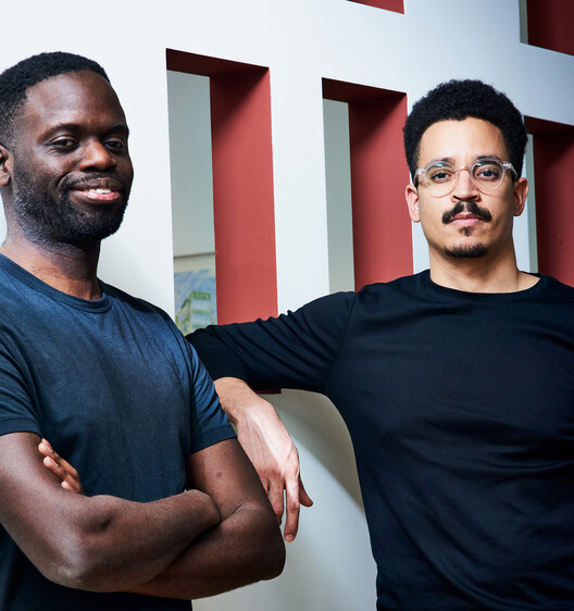 Shane Laptiste & Tura Cousins WIlson of SOCA, image courtesy of the artist