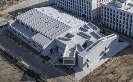 Yue & Yue: Art Museum +  Equestrian Hall / CU Office - Exterior Photography, Concrete