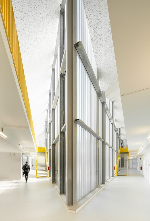 Maintenance and Storage Center T9 Tramway / Ferrier Marchetti Studio - Interior Photography, Glass