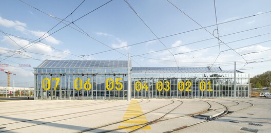 Maintenance and Storage Center T9 Tramway / Ferrier Marchetti Studio - Image 21 of 27