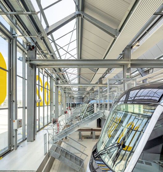 Maintenance and Storage Center T9 Tramway / Ferrier Marchetti Studio - Image 14 of 27