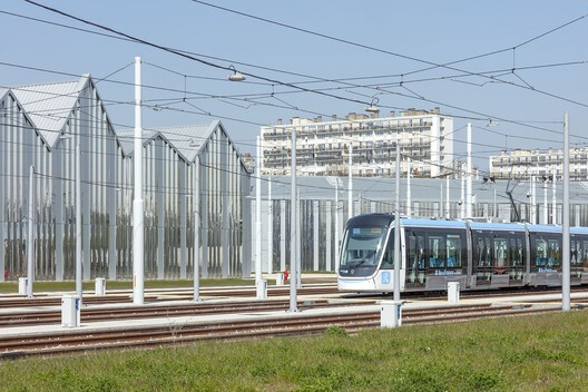 Maintenance and Storage Center T9 Tramway / Ferrier Marchetti Studio - Exterior Photography