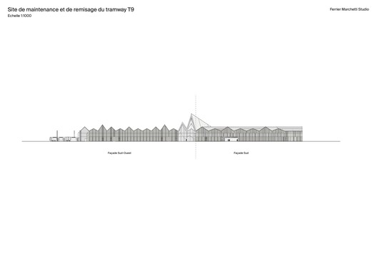 Maintenance and Storage Center T9 Tramway / Ferrier Marchetti Studio - Image 26 of 27