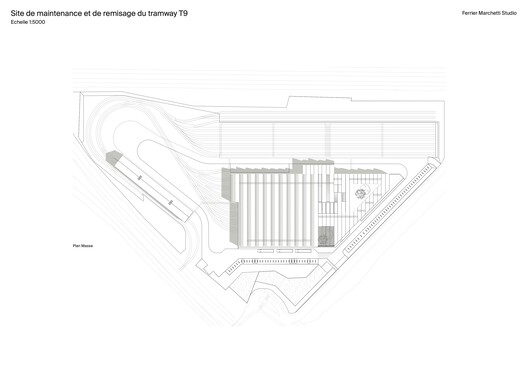 Maintenance and Storage Center T9 Tramway / Ferrier Marchetti Studio - Image 23 of 27