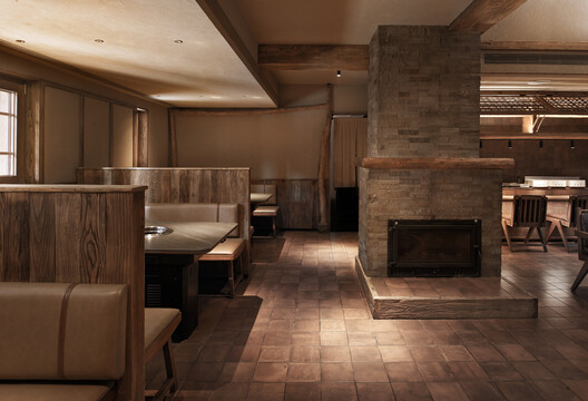 阿那亚燃炙屋与山谷豆腐工坊 / odd设计事务所 阿那亚燃炙屋与山谷豆腐工坊 / odd设计事务所 - 室内图, 木头, 椅子