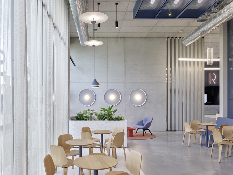 SAP Labs Munich Campus  / SCOPE Architekten - Interior Photography, Dining room, Chair