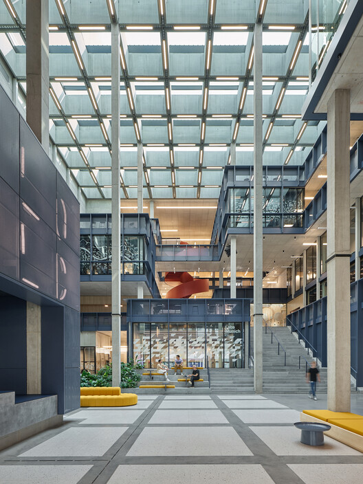 SAP Labs Munich Campus  / SCOPE Architekten - Interior Photography, Stairs, Glass, Steel