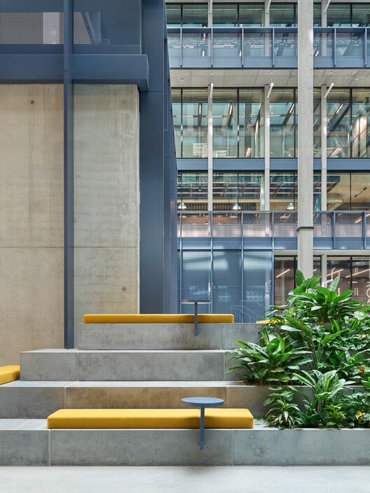 SAP Labs Munich Campus  / SCOPE Architekten - Interior Photography, Stairs, Glass, Handrail