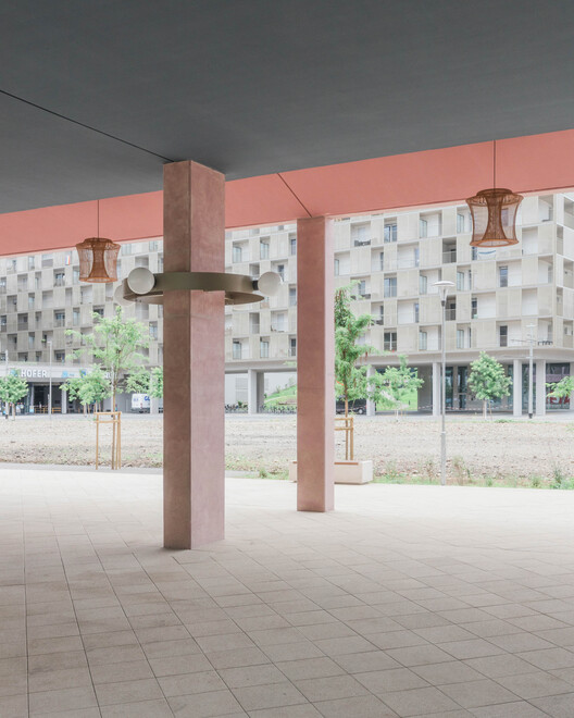 Smart City Graz Square / Gangoly & Kristiner Architekten Smart City Graz Square / Gangoly & Kristiner Architekten - Interior Photography, Concrete, Column