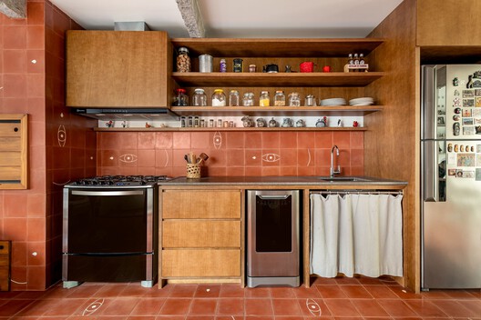 Casa da Beta / Atelier Aberto Arquitetura - Interior Photography, Kitchen, Countertop, Wood