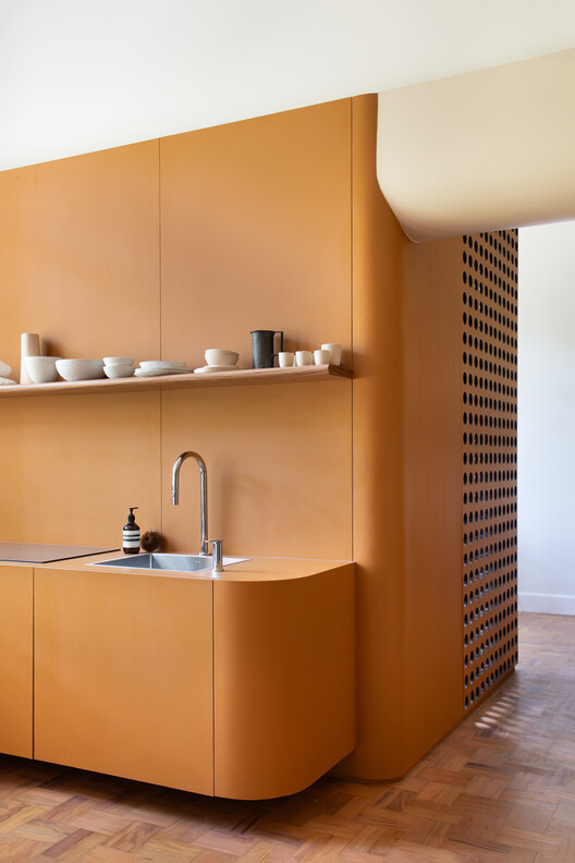 Estúdio Theodoro / Felipe Carolo Arquitetura e Restauro - Fotografia de Interiores, Cozinha, Madeira, Bancada, Pia