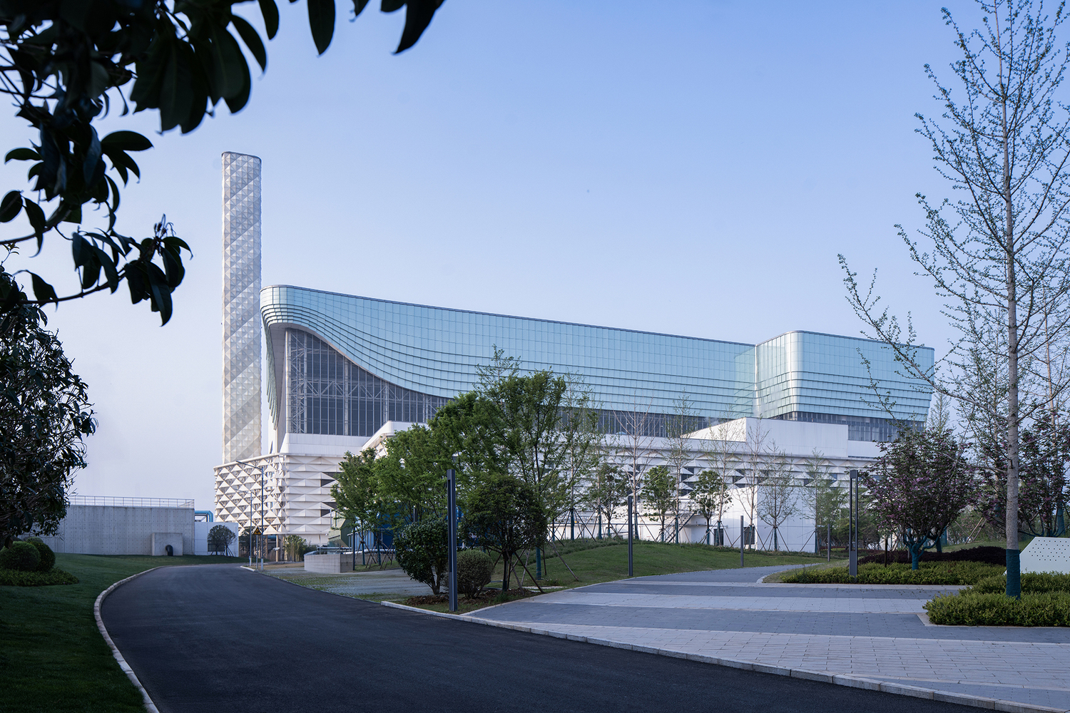 武汉千子山垃圾焚烧发电厂 / UUA建筑师事务所 - 建筑图