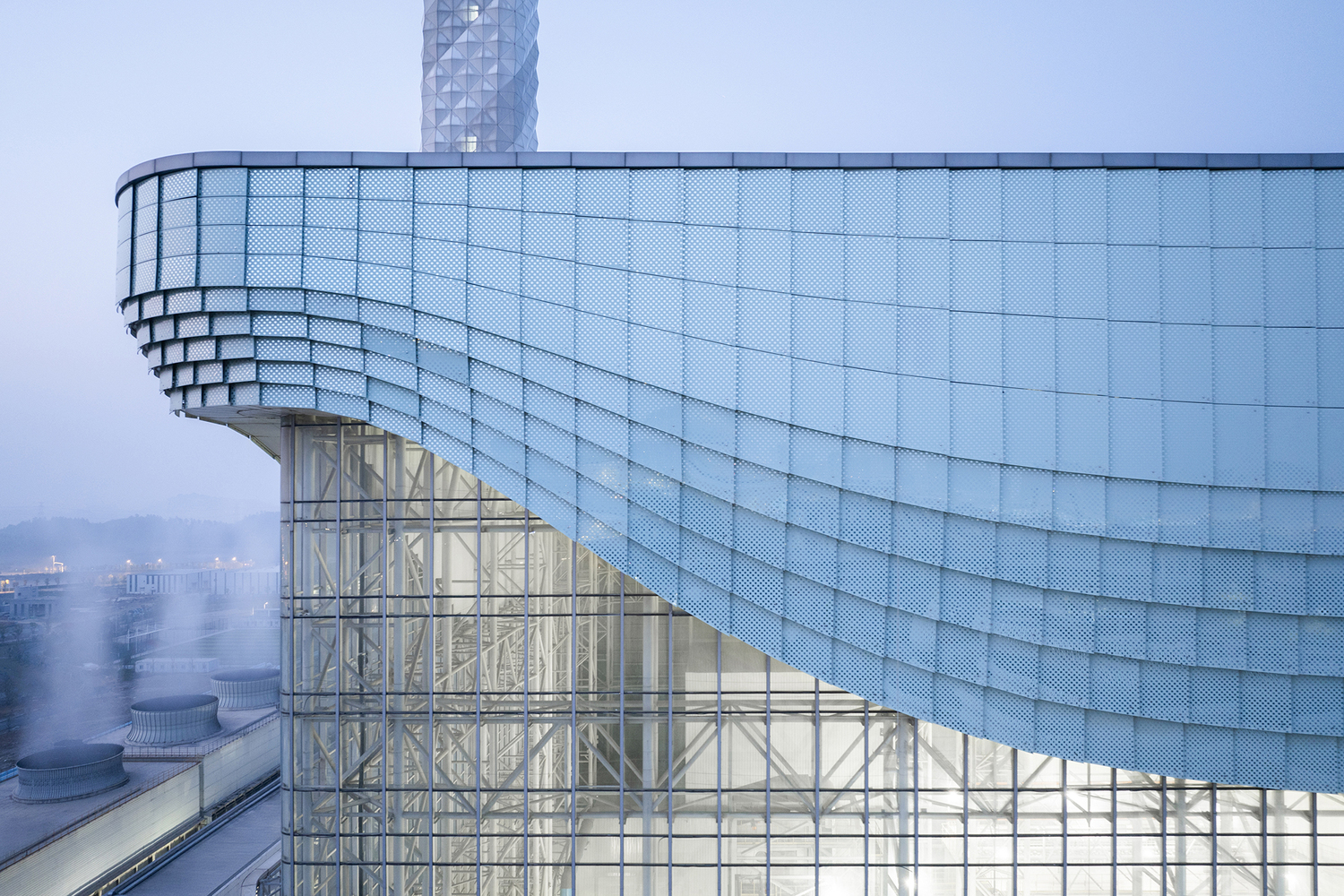 武汉千子山垃圾焚烧发电厂 / UUA建筑师事务所 - 建筑图