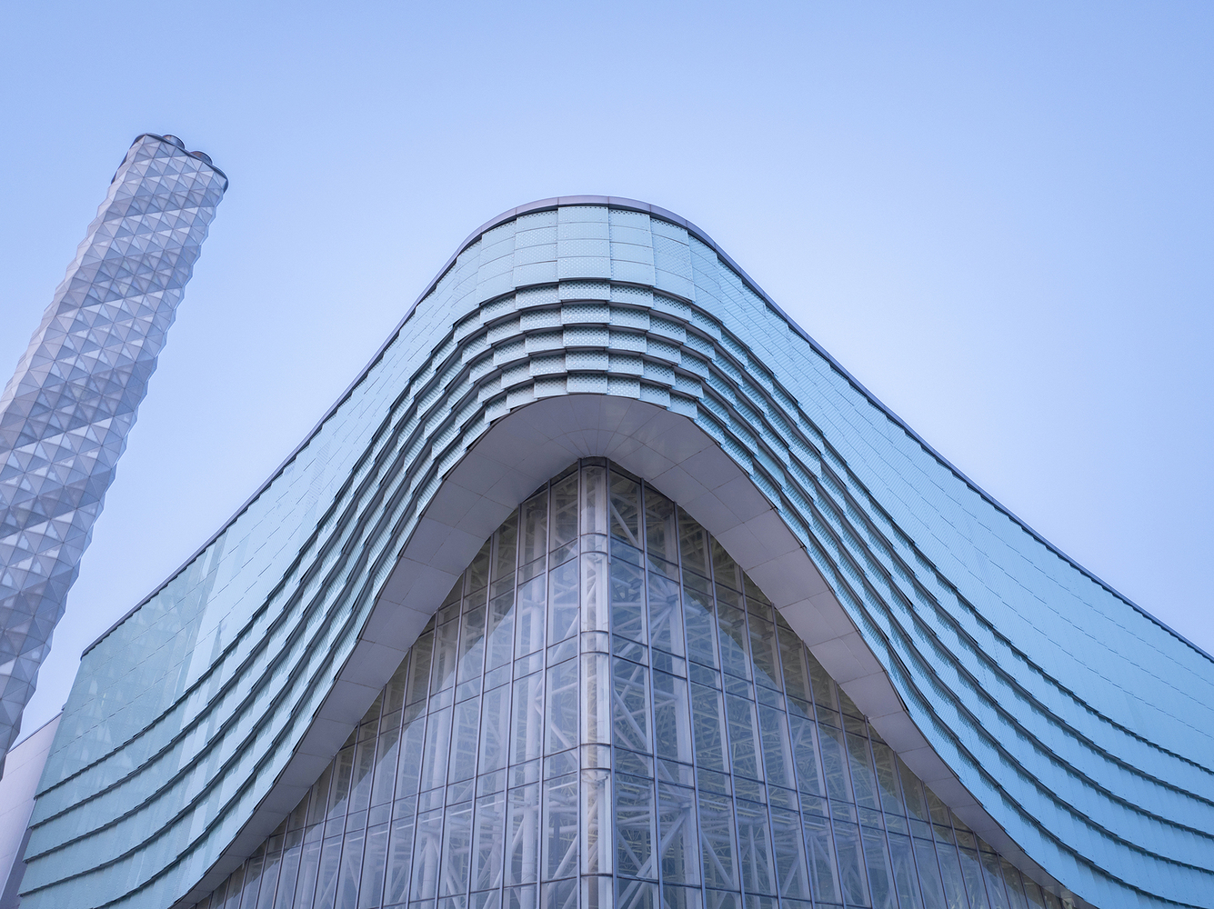 武汉千子山垃圾焚烧发电厂 / UUA建筑师事务所 - 建筑图