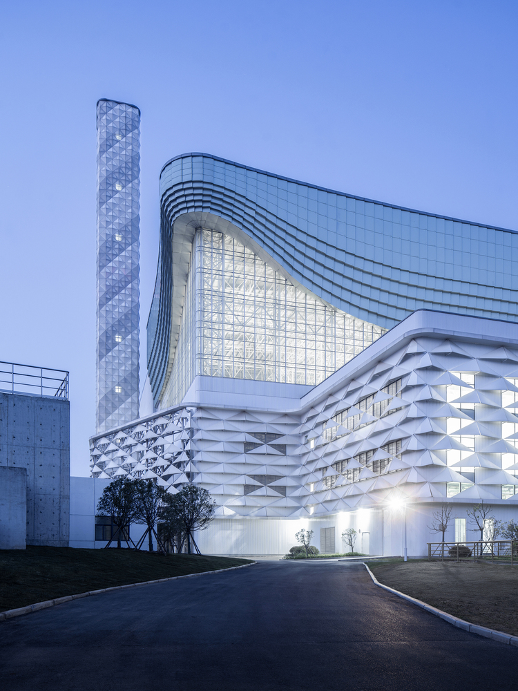 武汉千子山垃圾焚烧发电厂 / UUA建筑师事务所 - 建筑图