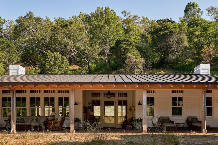 Rural Reimagined House / Fergus Garber Architects - Exterior Photography, Wood, Door