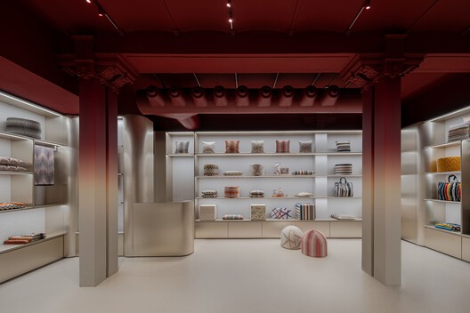 Missoni Home Boutique / Lit Studio - Interior Photography, Shelving