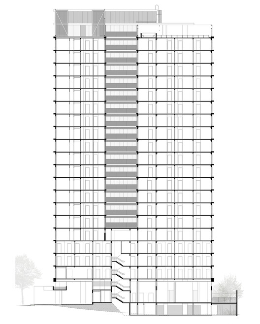 Edifício Frei Caneca / UNA MUNIZVIEGAS - Imagem 20 de 27