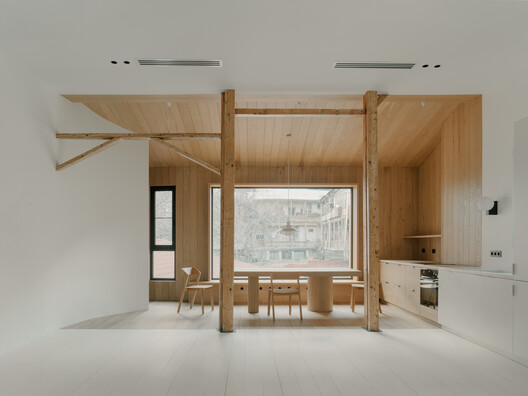 Birdsnest House / TIMM - Interior Photography, Wood, Beam