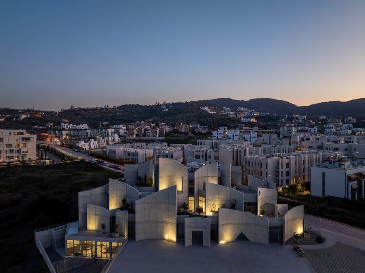 地拉那兽医医院 / Davide Macullo Architects - 建筑图, 具体的