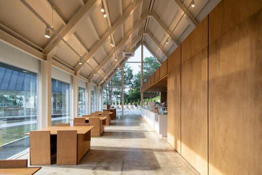 May Day Cafe / SPACE DOT - Interior Photography, Kitchen, Wood