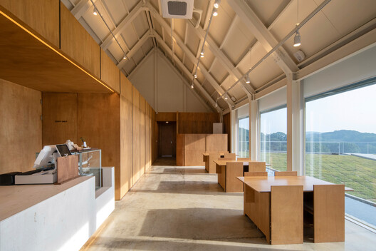 May Day Cafe / SPACE DOT - Interior Photography, Kitchen, Wood, Beam