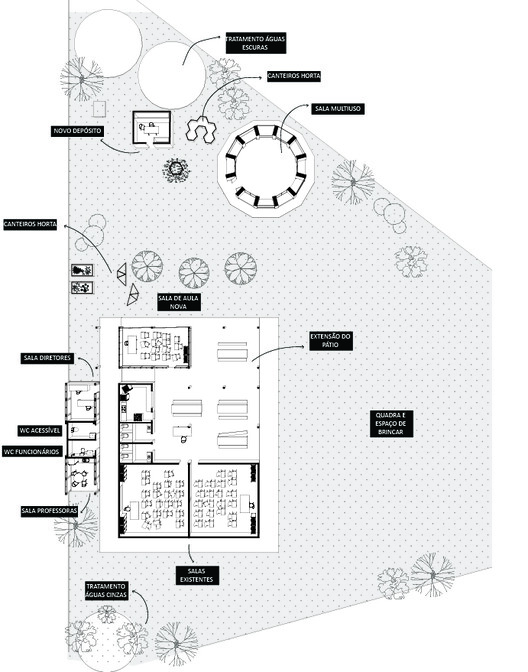 Una escuela sustentable Brasil / Sem Muros Arquitetura Integrada - Imagen 13 de 16