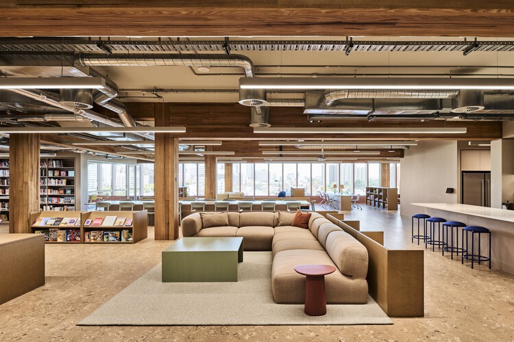Hardie Grant Workplace / Carr - Interior Photography, Living Room, Wood, Chair