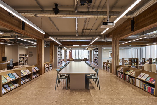 Hardie Grant Workplace / Carr - Interior Photography, Wood, Shelving