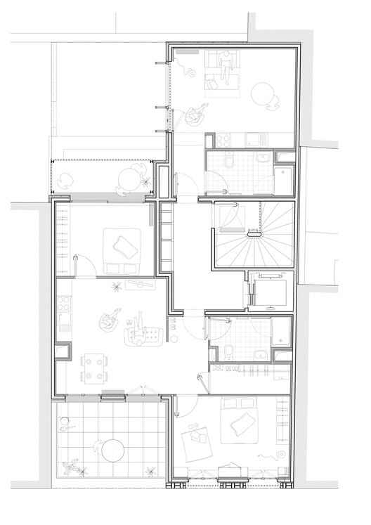 Myrha Public Housing / FUSO atelier  - Image 20 of 23