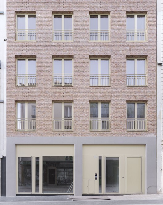 Myrha Public Housing / FUSO atelier - Exterior Photography, Concrete