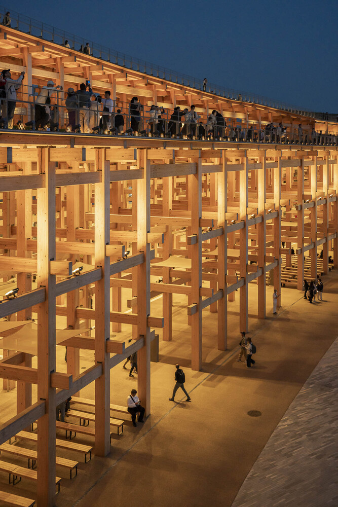 More views inside the First Building.