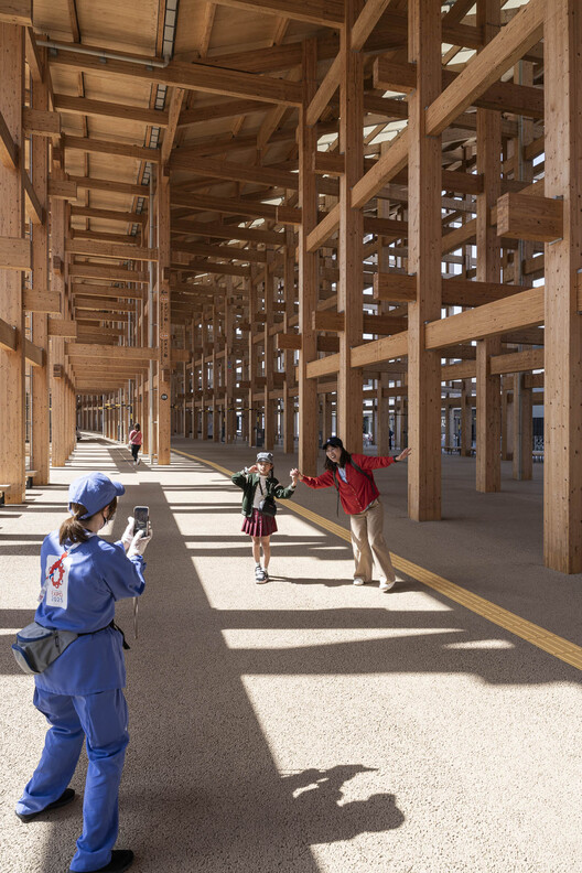 The World’s Largest Wooden Architectural Structure: Explore Sou Fujimoto’s Grand Ring at Expo 2025 Osaka Through the Lens of Stephane Aboudaram - Image 16 of 26