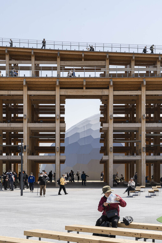 The World’s Largest Wooden Architectural Structure: Explore Sou Fujimoto’s Grand Ring at Expo 2025 Osaka Through the Lens of Stephane Aboudaram - Image 6 of 26